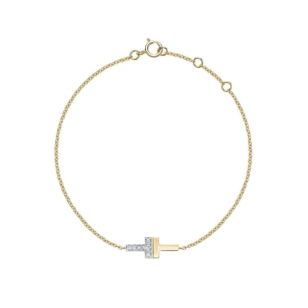Diamond Twin Bracelet
