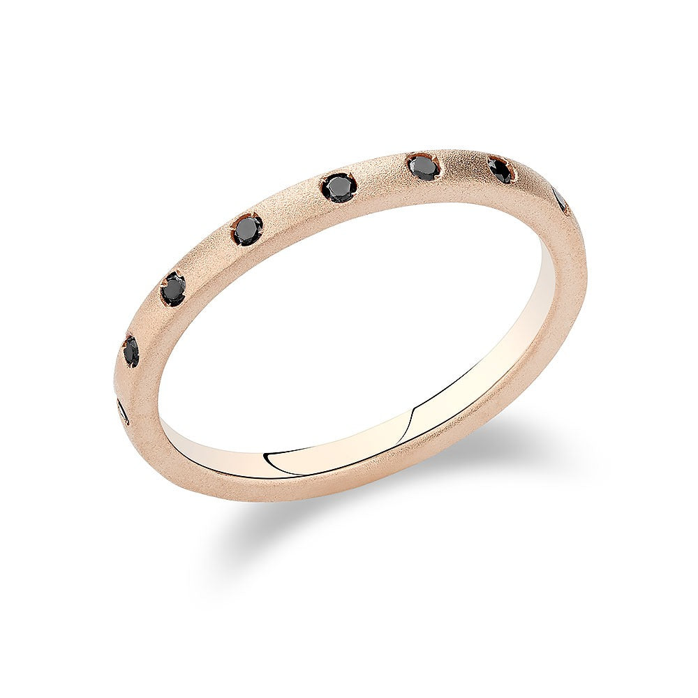 Bague empilable en satin