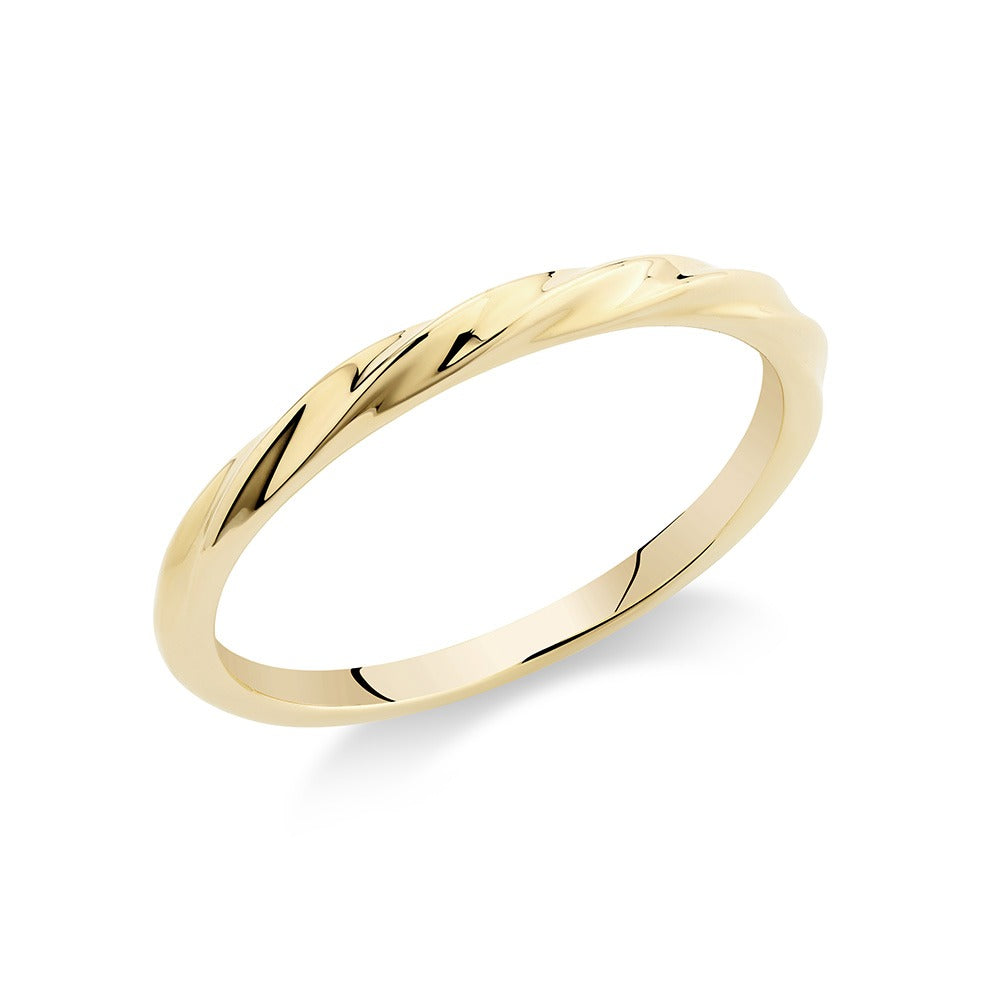 Twisted Stacking Ring