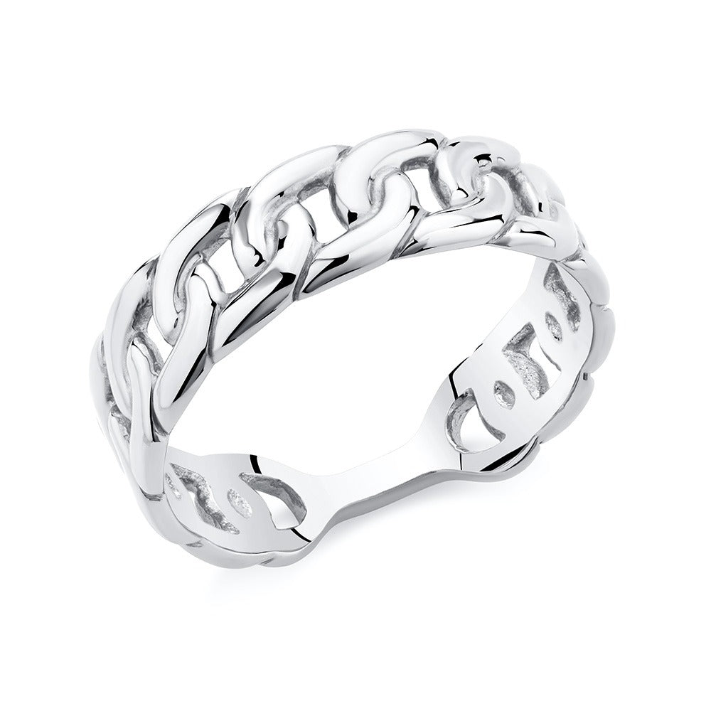Curb Link Ring