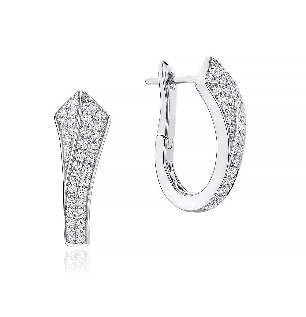 Pavé Diamond Earrings