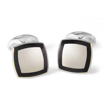 Black Enamel Cufflinks