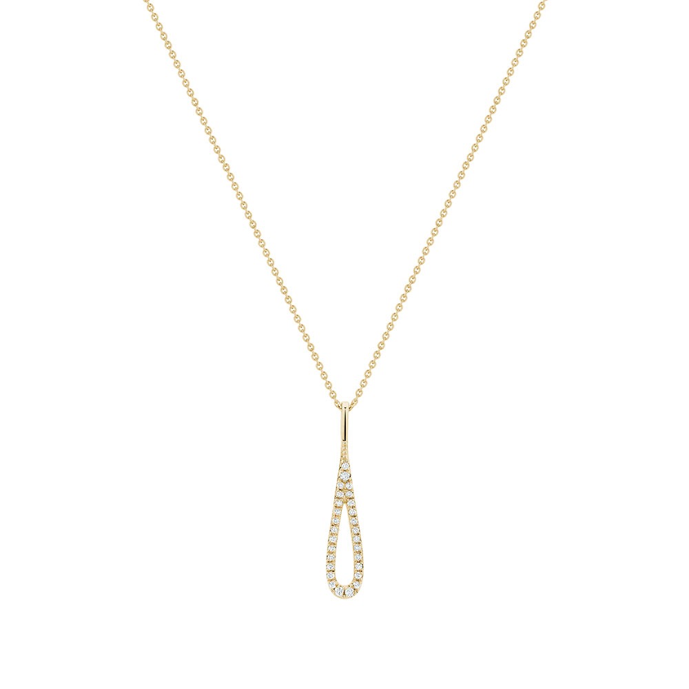 Pendentif goutte d'eau