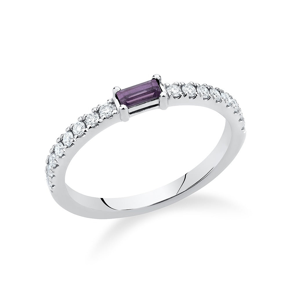 Bague empilable baguette
