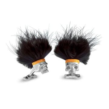 Savage Skull Cufflinks